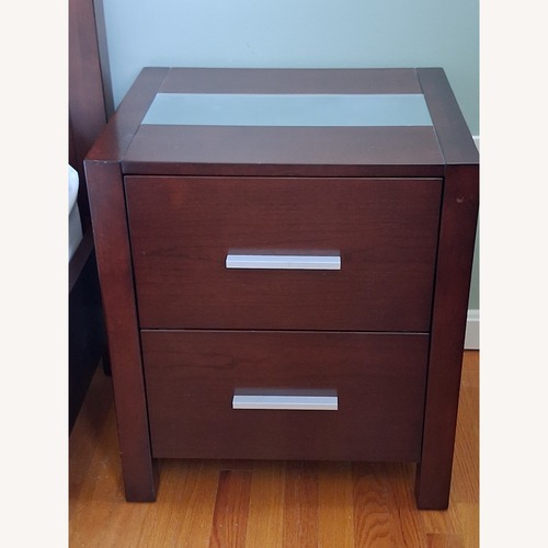 Used Abbyson Living Furniture Dark Brown Nightstands for sale on AptDeco