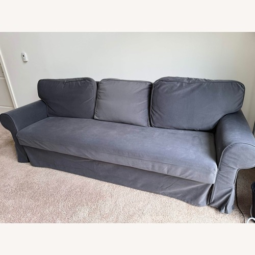 Used IKEA Dark Gray Fabric Sleeper Sofa for sale on AptDeco
