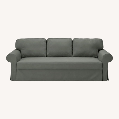 Used IKEA Dark Gray Fabric Sleeper Sofa for sale on AptDeco