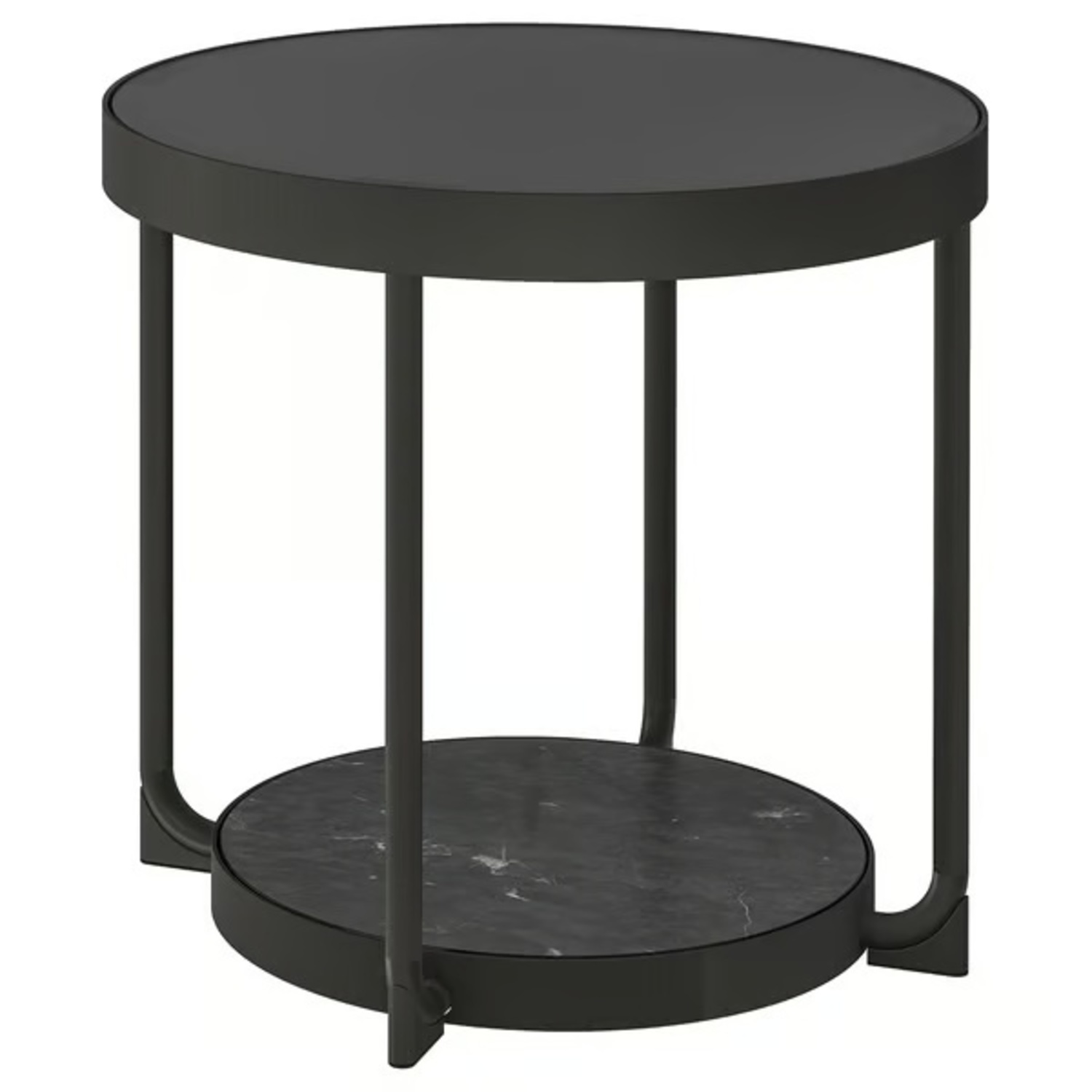 IKEA FRÖTORP Black Metal Side Table - image-4