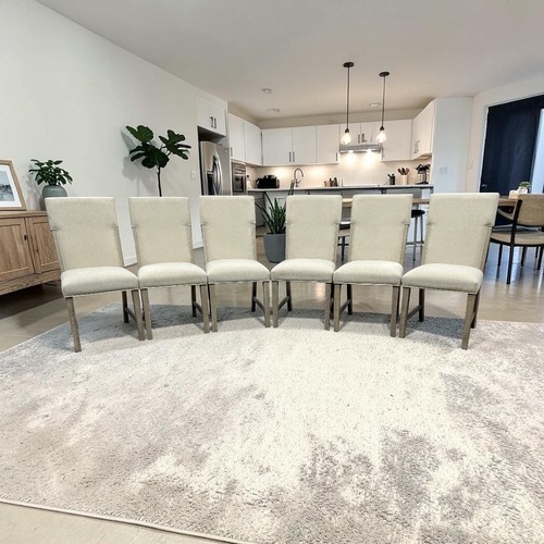 Used Gracie Oaks Bartel Side Chairs (Set of 6) for sale on AptDeco