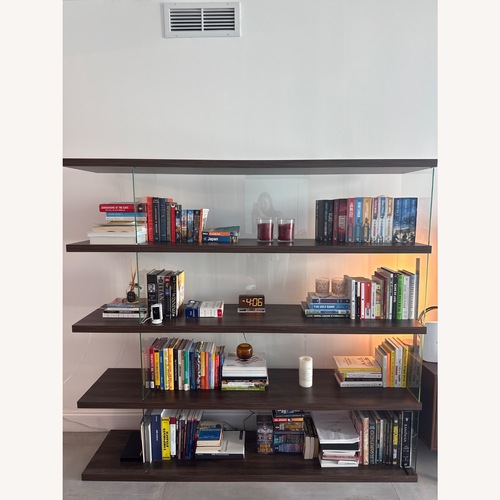 Used Dark Brown Bookcase for sale on AptDeco