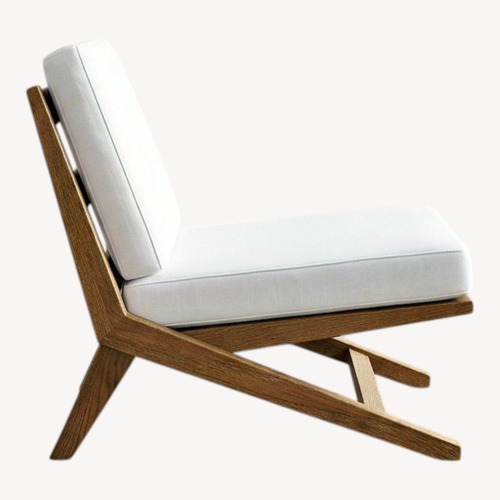 Used Harbour Nature Boy Teak Easy Chair (Set of 2) for sale on AptDeco