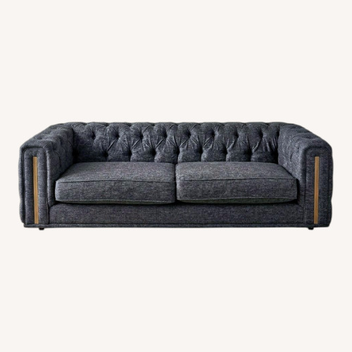 Used Dark Gray Fabric 2 Seater Sofa for sale on AptDeco