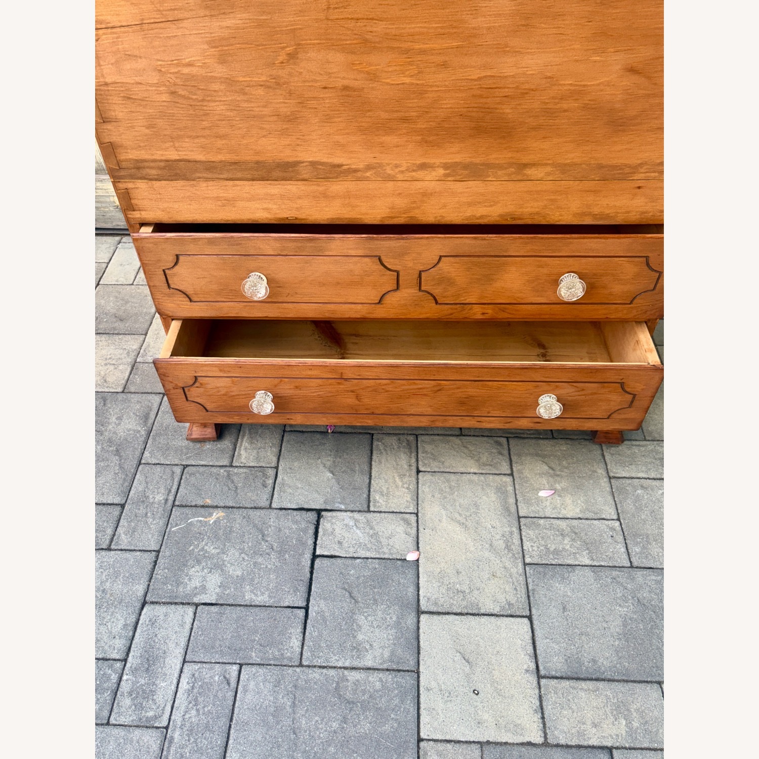 Vintage 19th century Cherry Blanket Chest - image-6