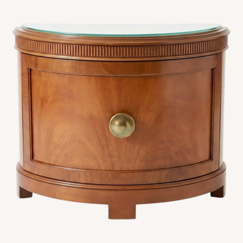 Used Vintage/Antique Dark Brown Wood Side Tables for sale on AptDeco