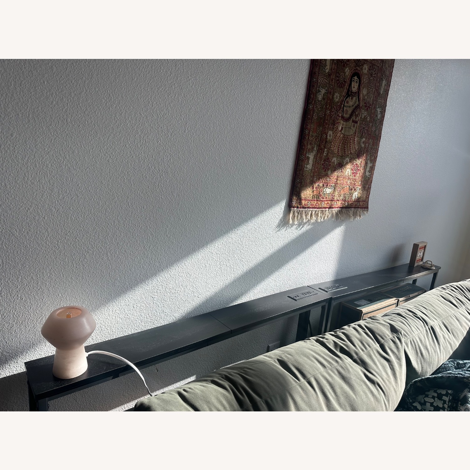 West Elm Haven 96” Couch with 39” Ottoman   - image-4