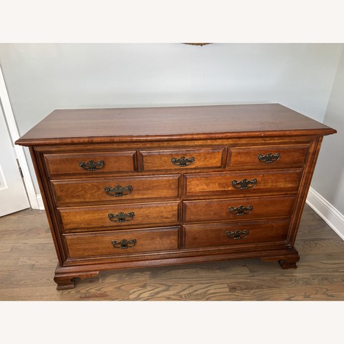 Used Vintage/Antique Dark Brown Dresser for sale on AptDeco