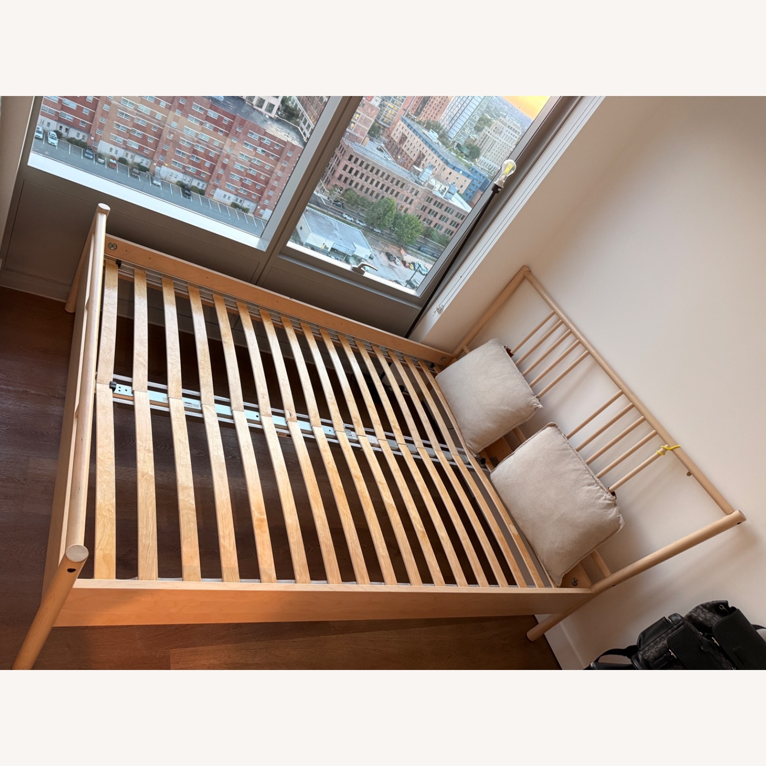 IKEA Björksnäs Natural Wood Queen Bed - image-1