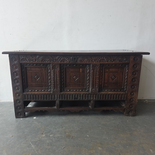 Used Antique 16th Century Mule Chest	 for sale on AptDeco