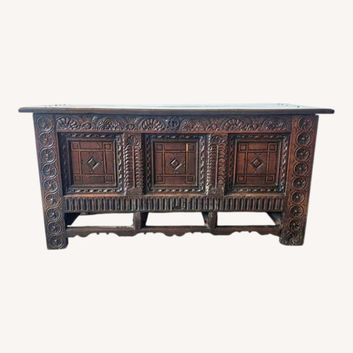 Used Antique 16th Century Mule Chest	 for sale on AptDeco
