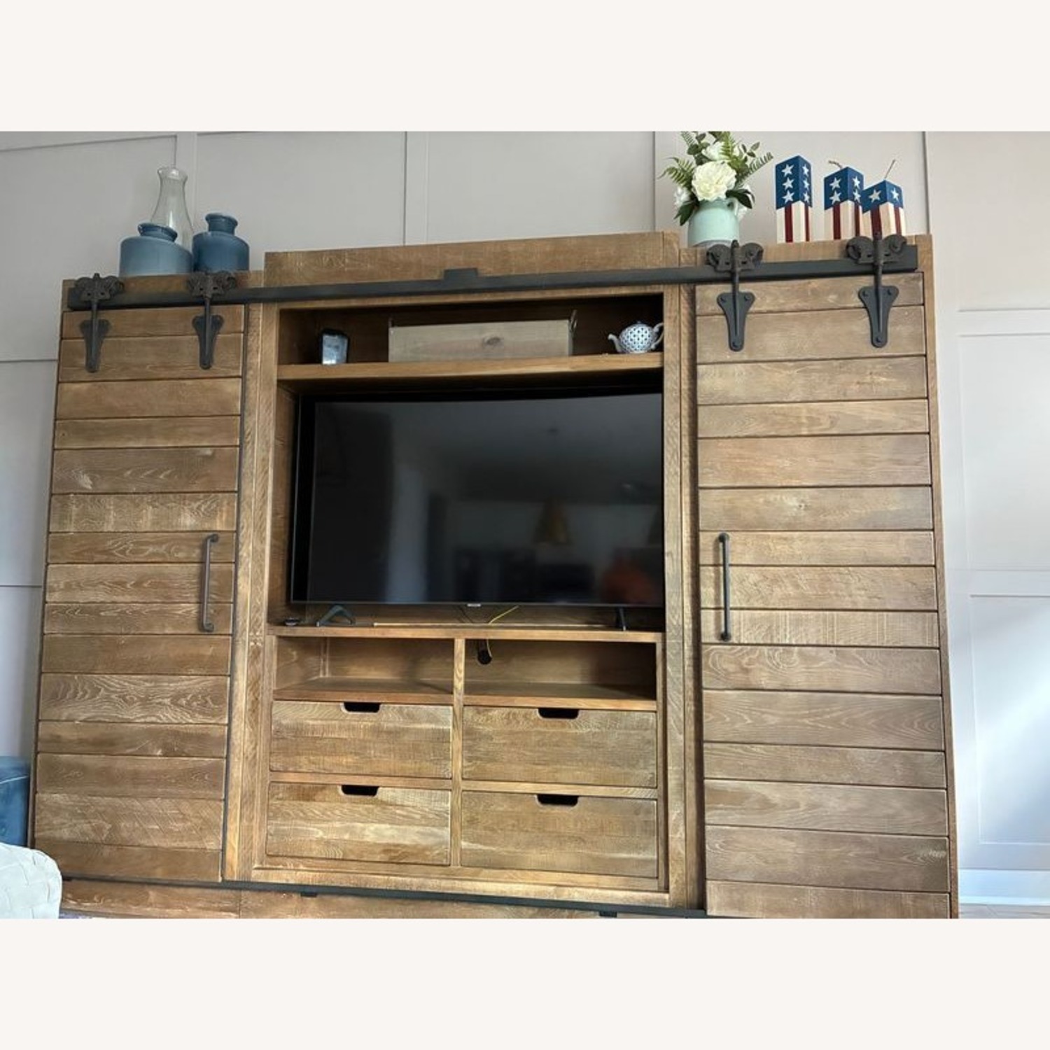 Arhaus Baumann Media Wall Unit - image-7