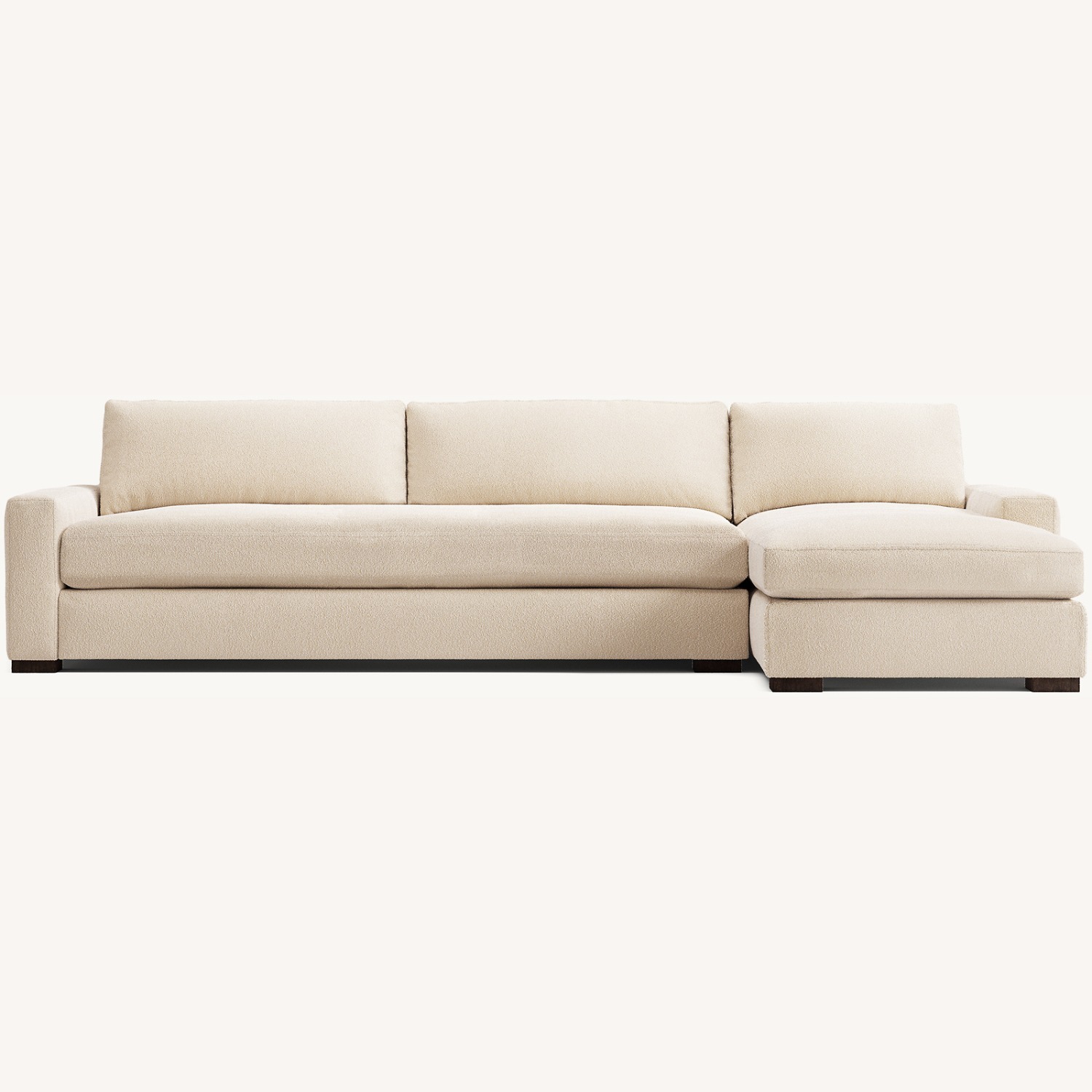 Restoration Hardware Maxwell Beige Sectional Sofa - image-1