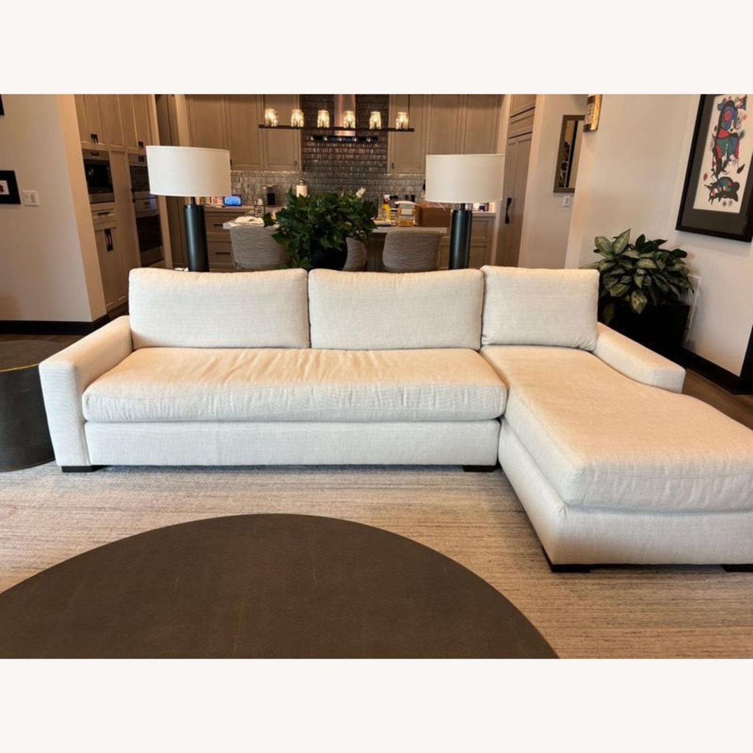 Restoration Hardware Maxwell Beige Sectional Sofa - image-2