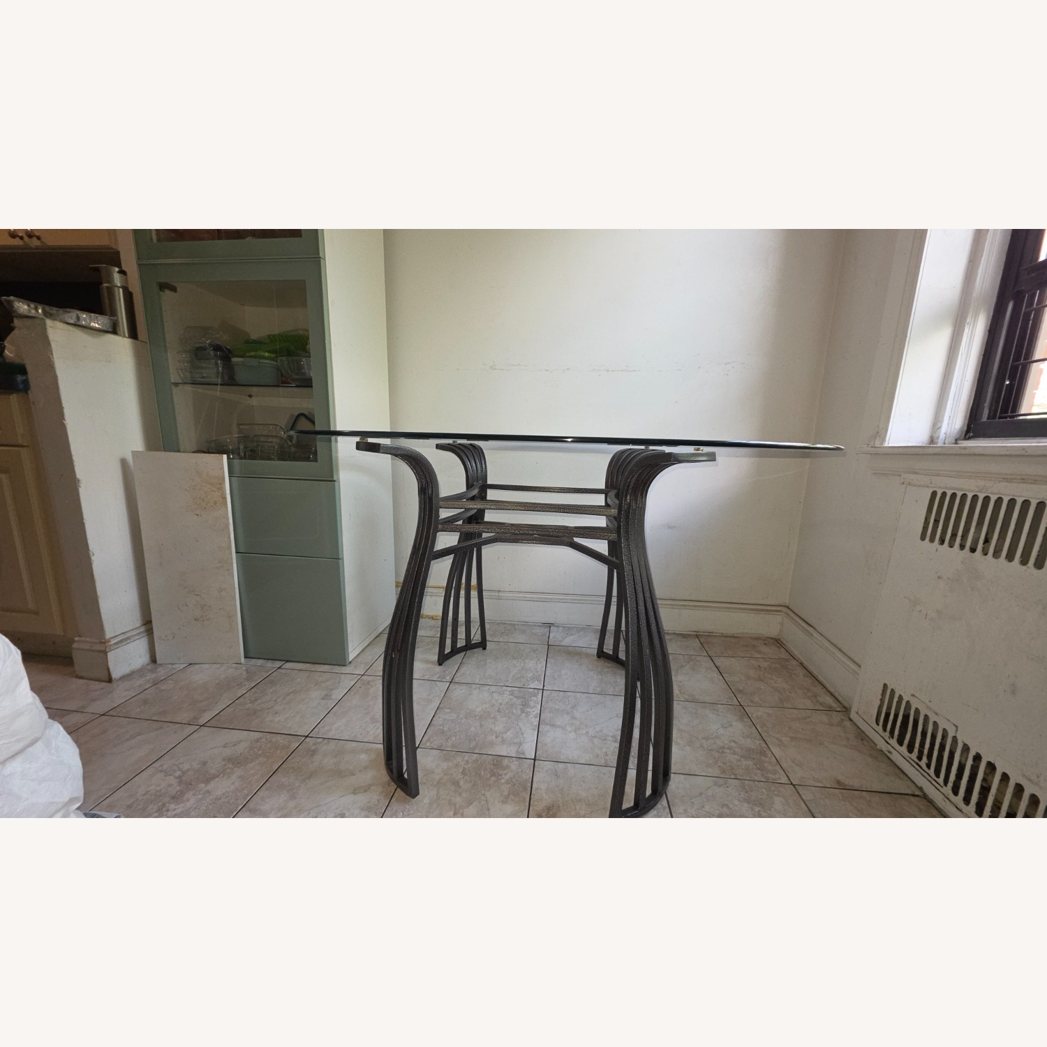 5-Piece Glass Dining Table Set - image-2
