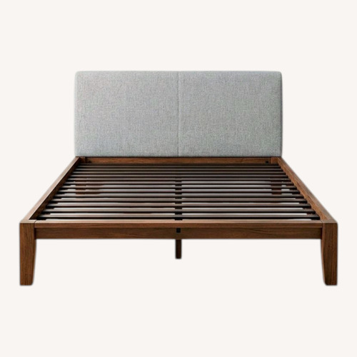 Used Thuma Natural Wood Queen Bed for sale on AptDeco