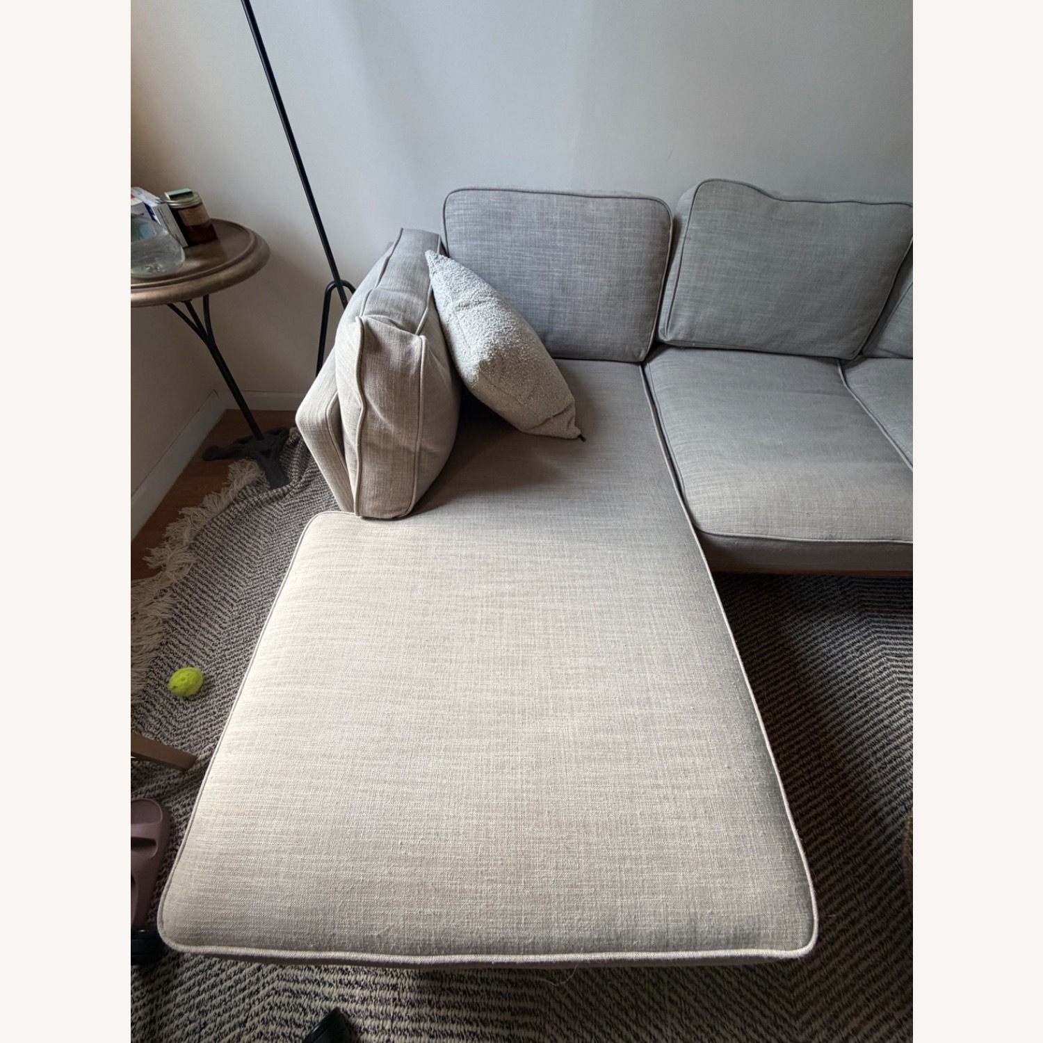 Article Timber Rain Cloud Gray Left Sectional - image-5
