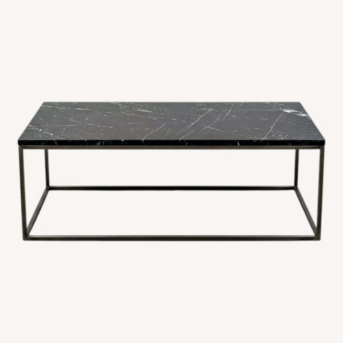 Used Black Marble Play Table for sale on AptDeco