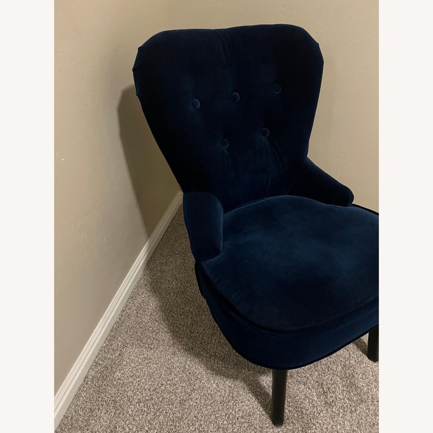 IKEA REMSTA Blue Armchair - image-3