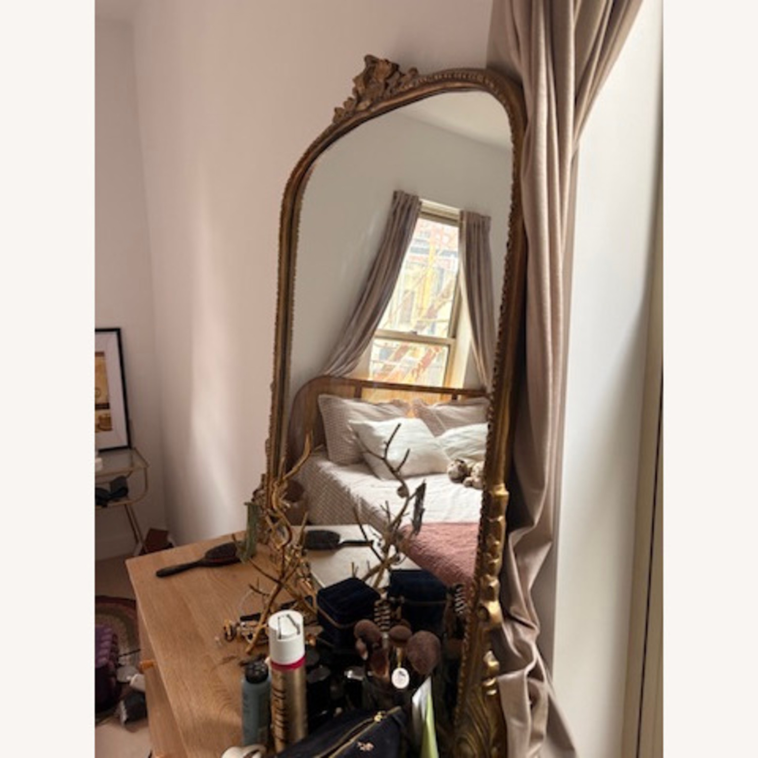Anthropologie Gleaming Primrose Mirror 3' - image-3