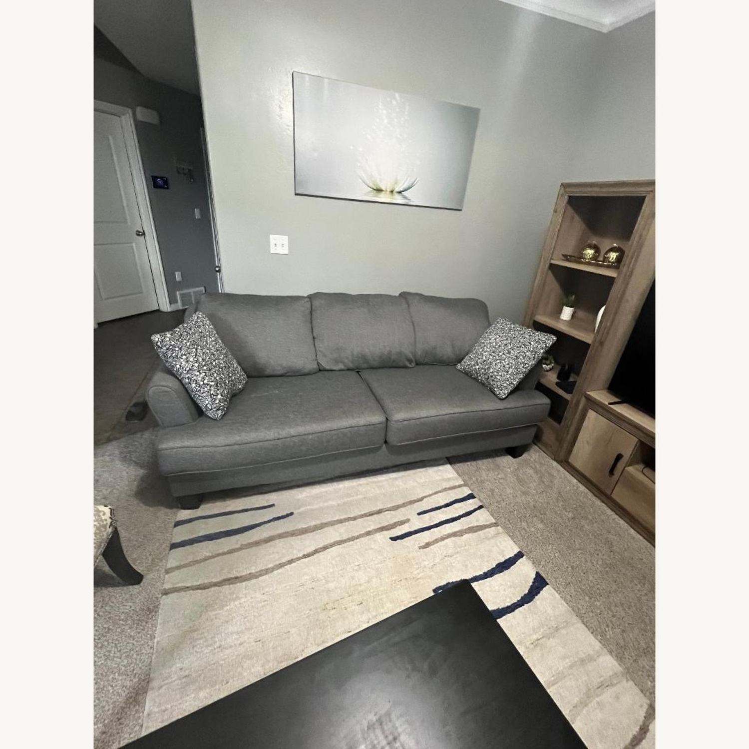 RC Willey Light Gray 3+ Seater Sofa - image-2