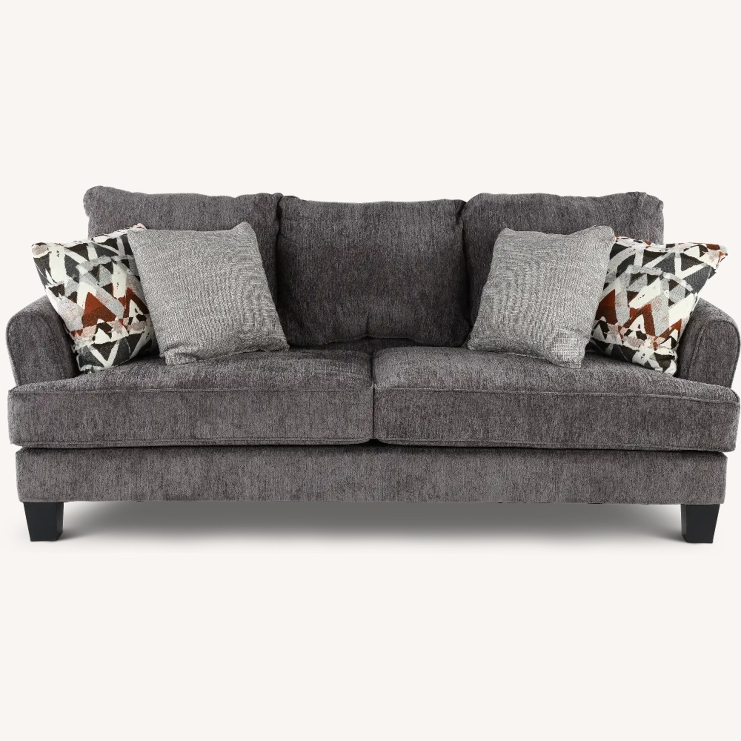 RC Willey Light Gray 3+ Seater Sofa - image-4