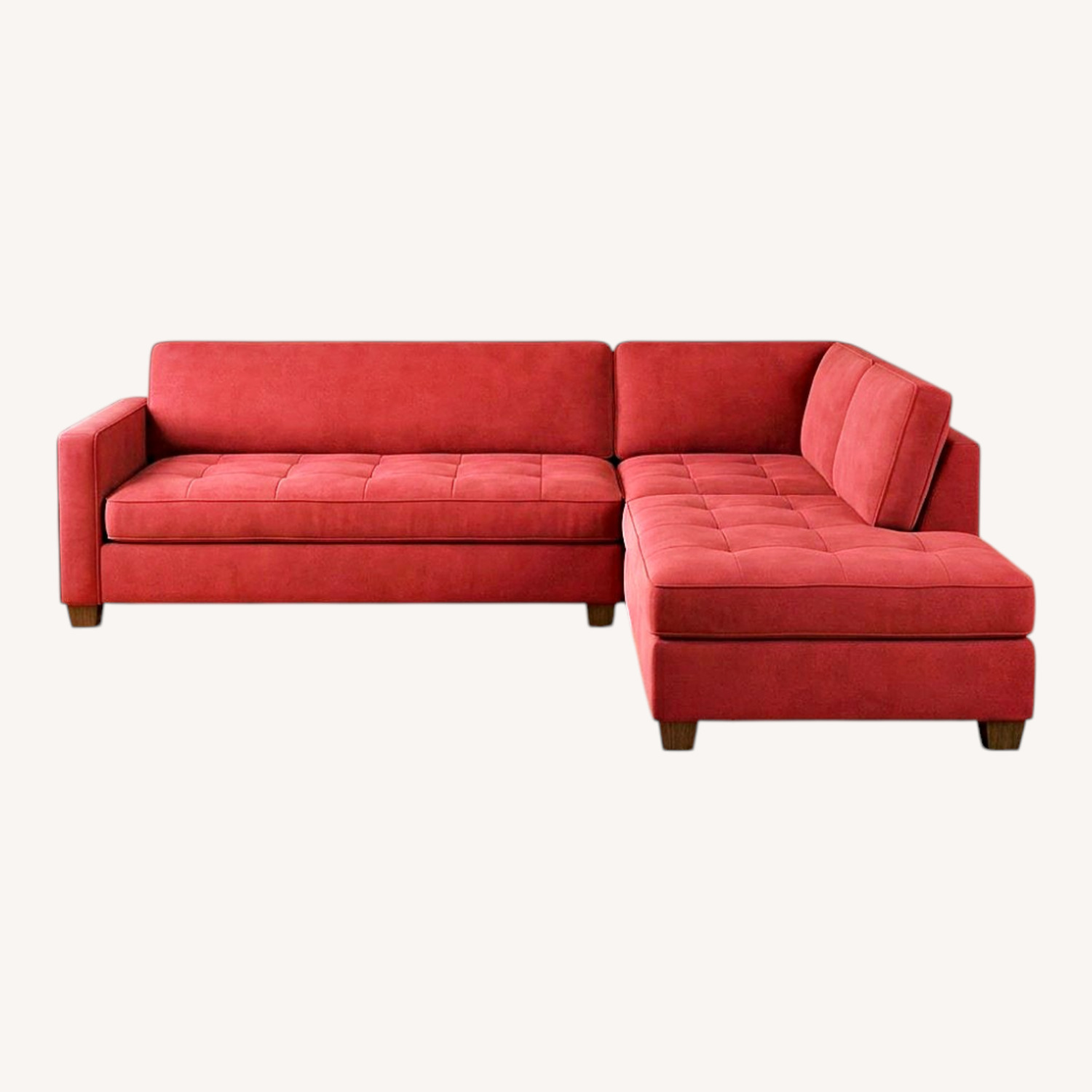Red 2 Piece Sectional - image-6