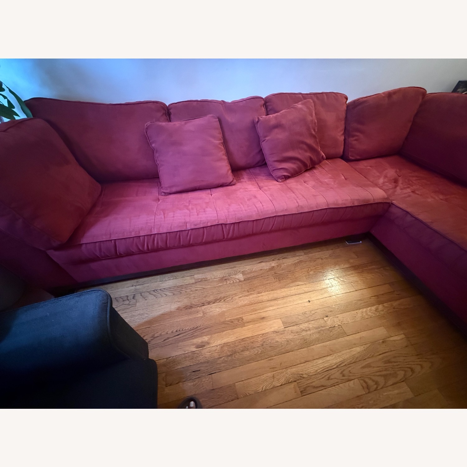 Red 2 Piece Sectional - image-4