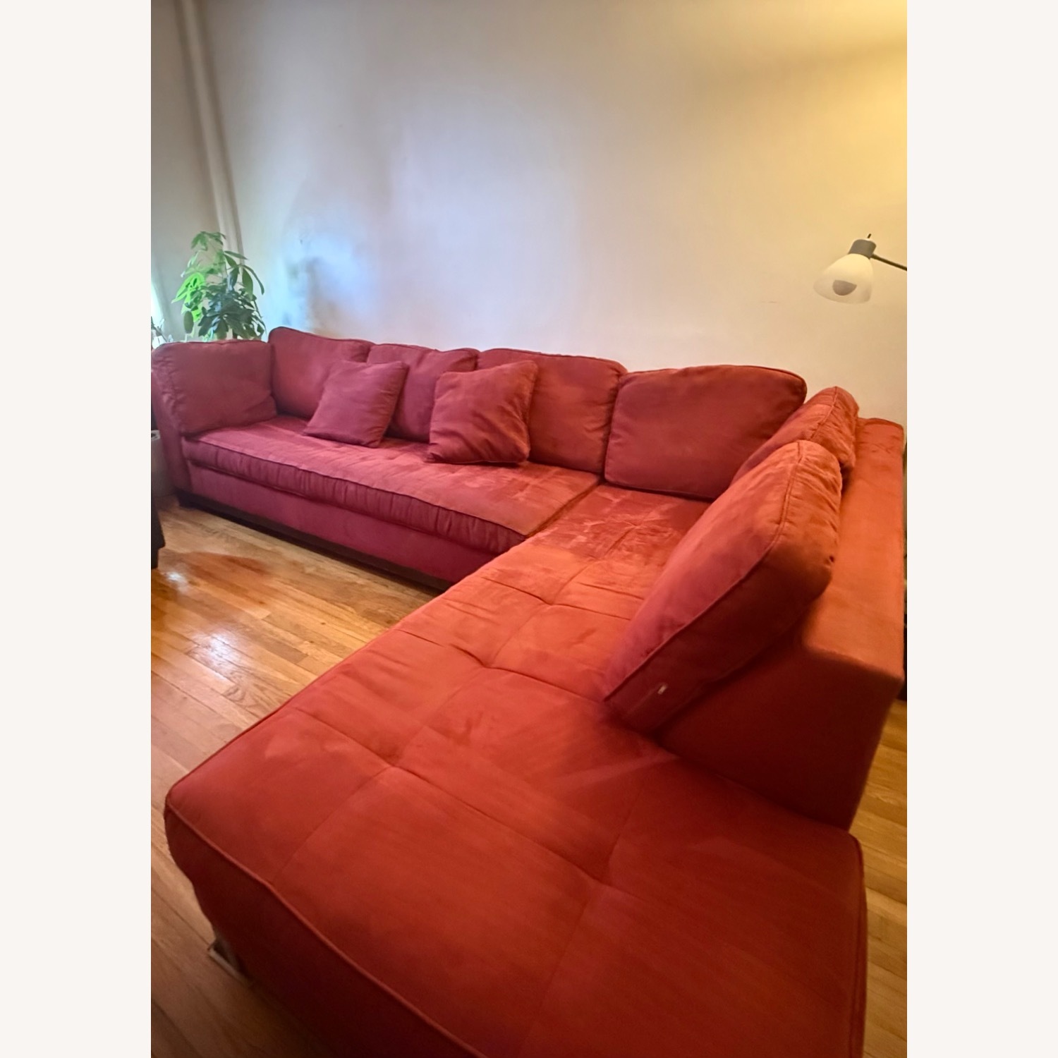 Red 2 Piece Sectional - image-5