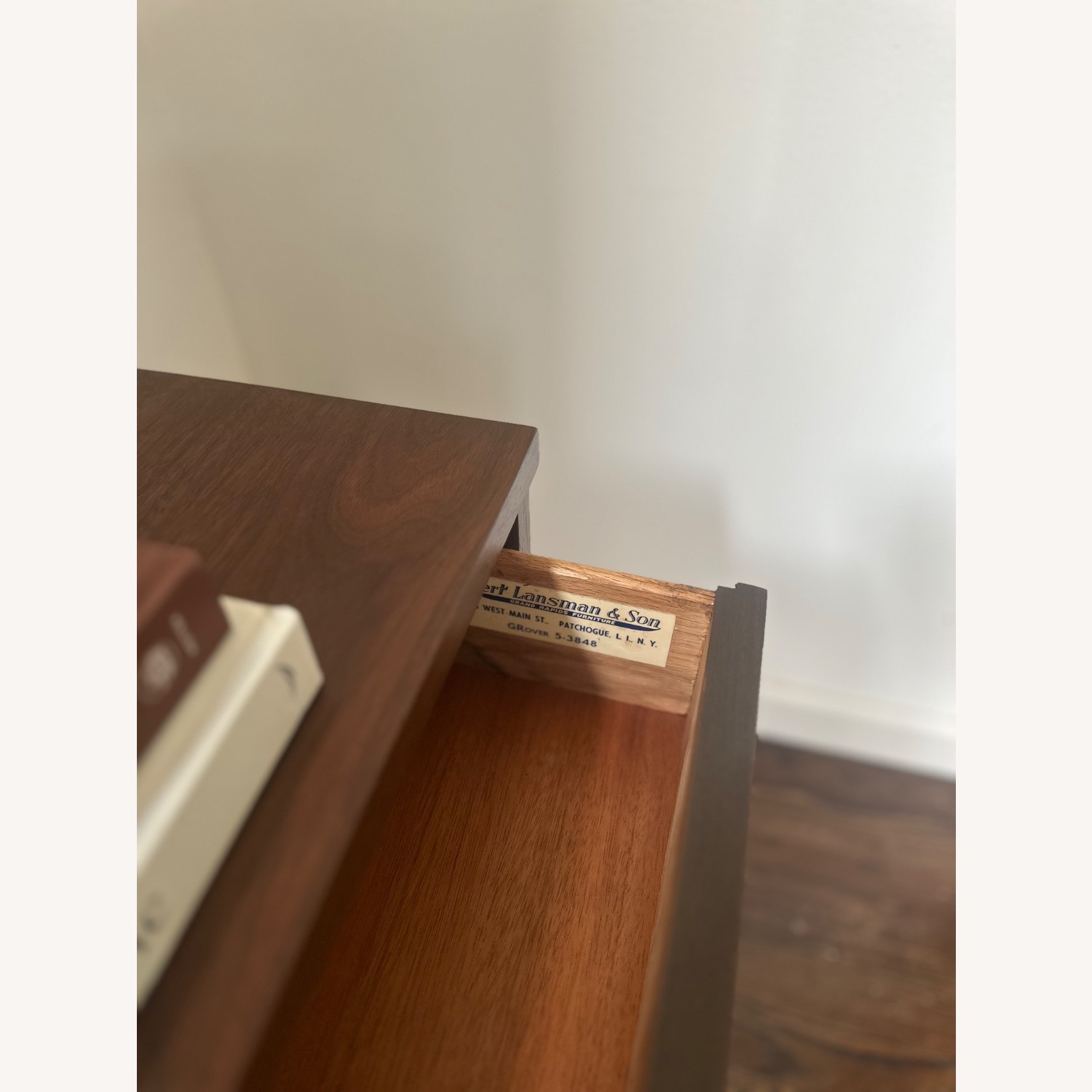 A Pair of Mid Century Modern Nightstands - image-3
