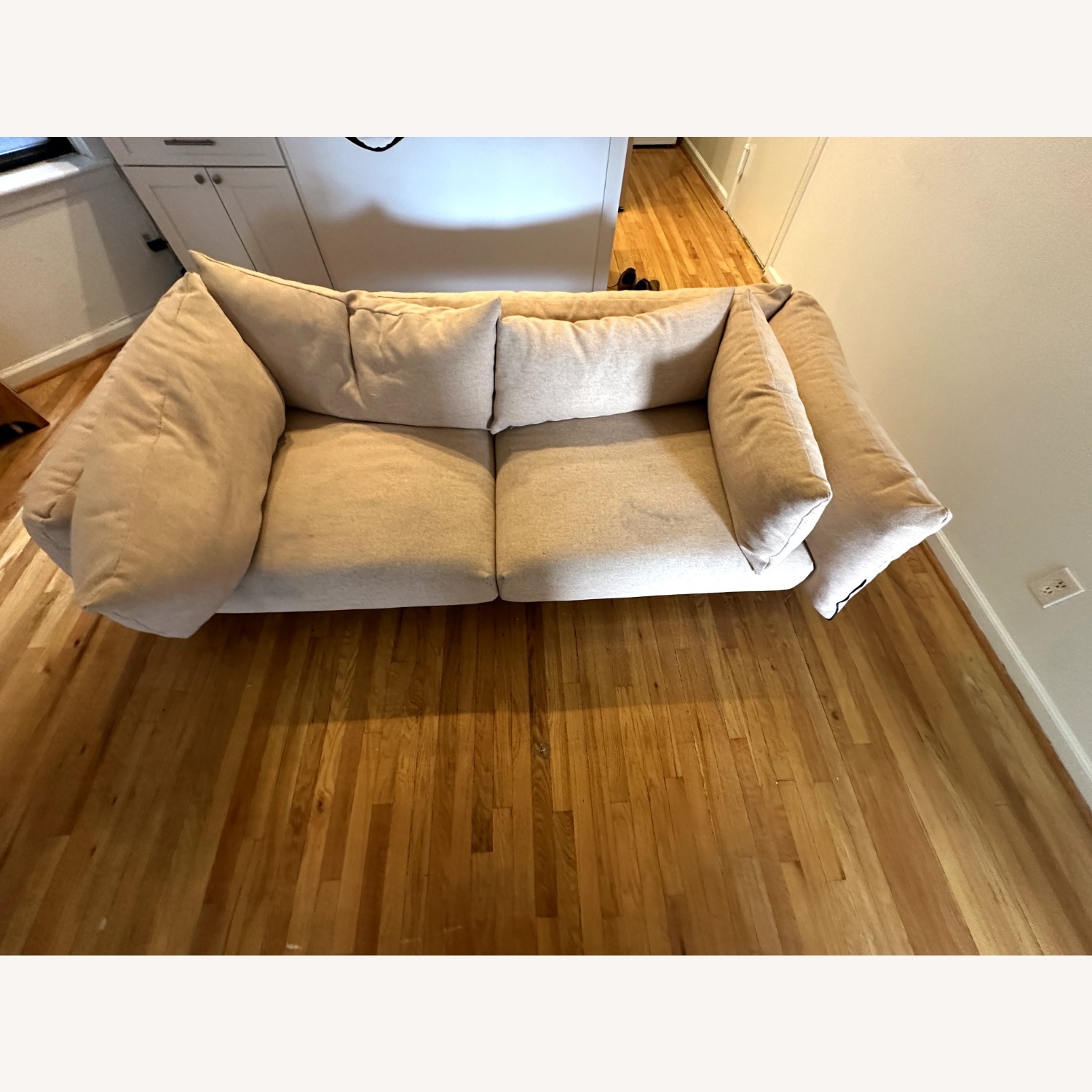 Design Within Reach Kapsel Pink 3+ Seater Sofa - image-2