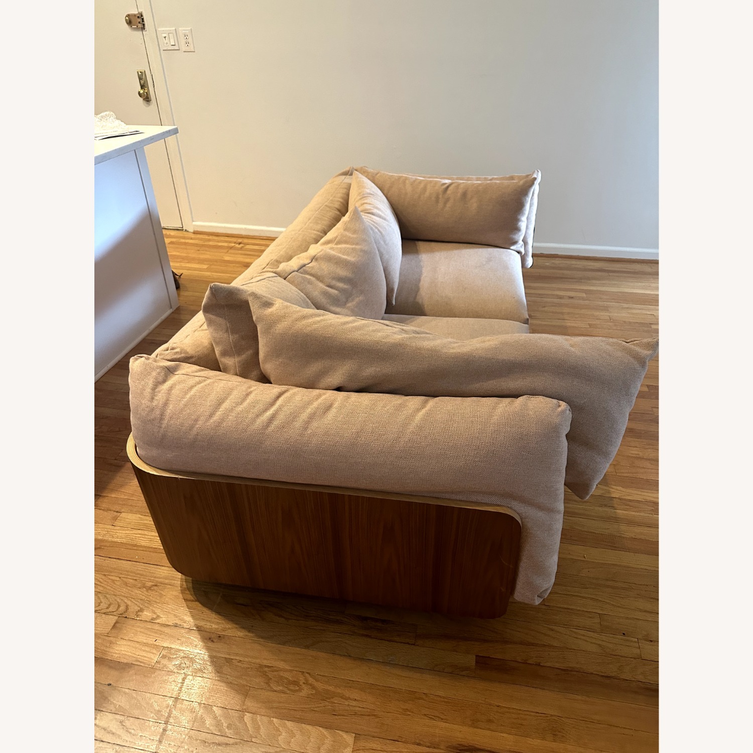 Design Within Reach Kapsel Pink 3+ Seater Sofa - image-3