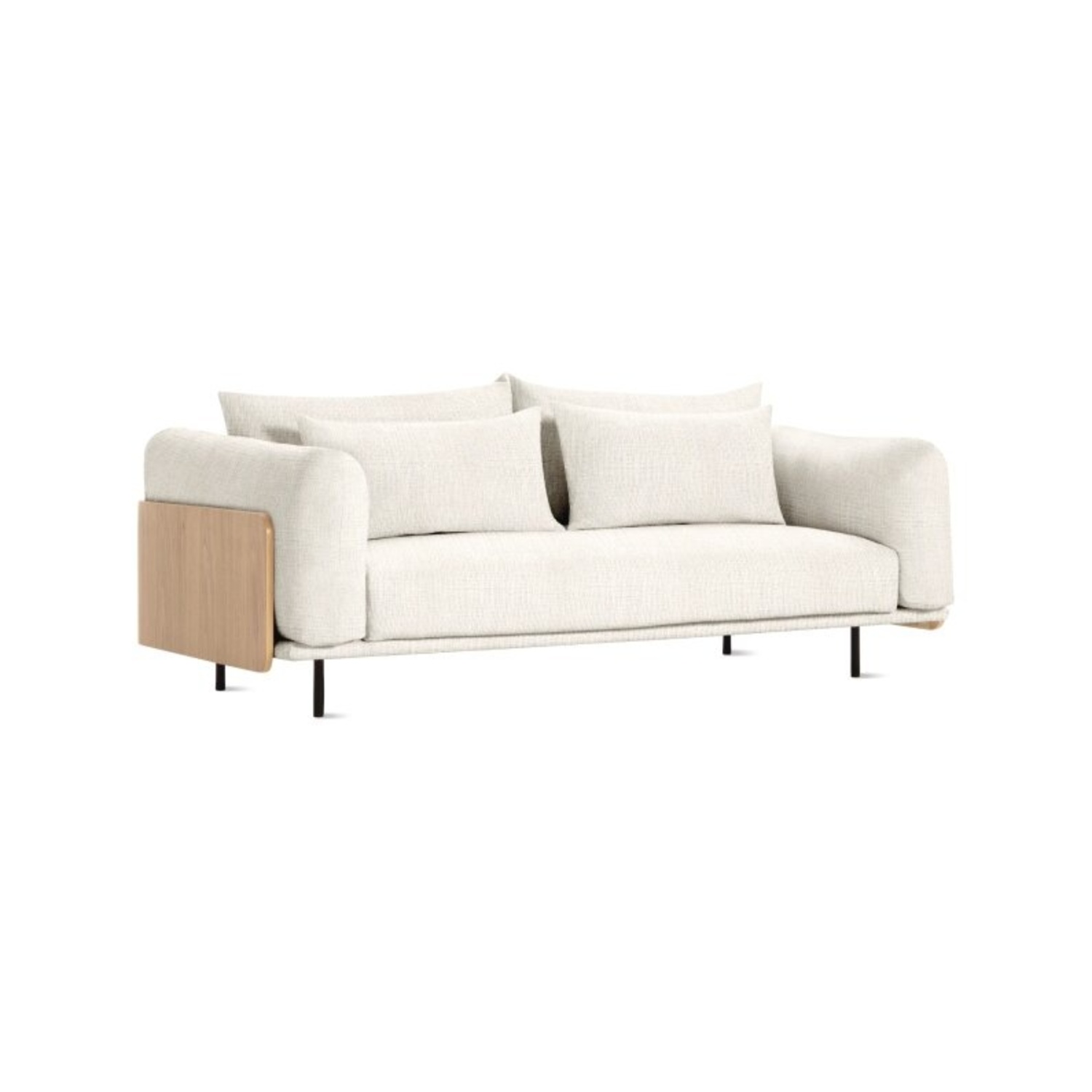 Design Within Reach Kapsel Pink 3+ Seater Sofa - image-5