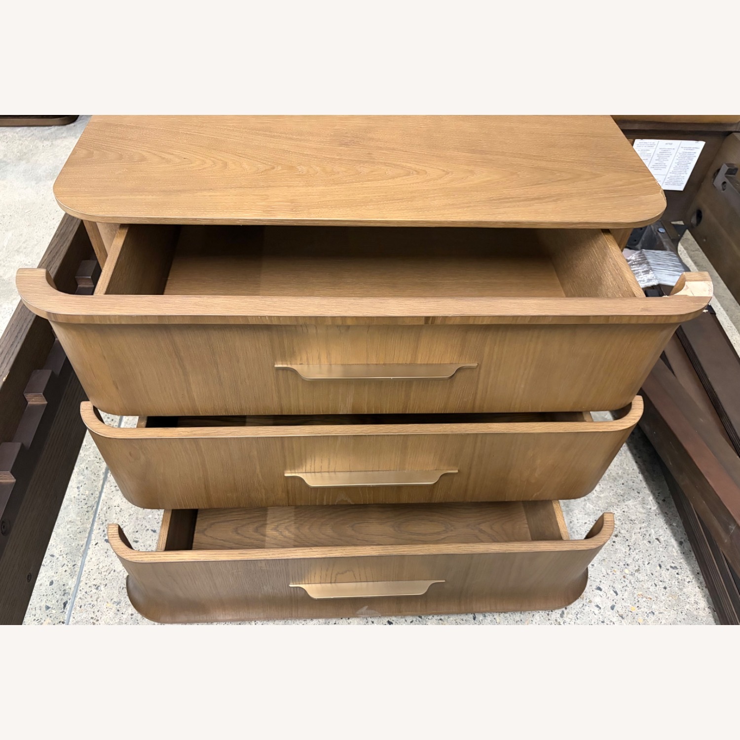 Restoration Hardware Baron Closed Nightstand - image-2