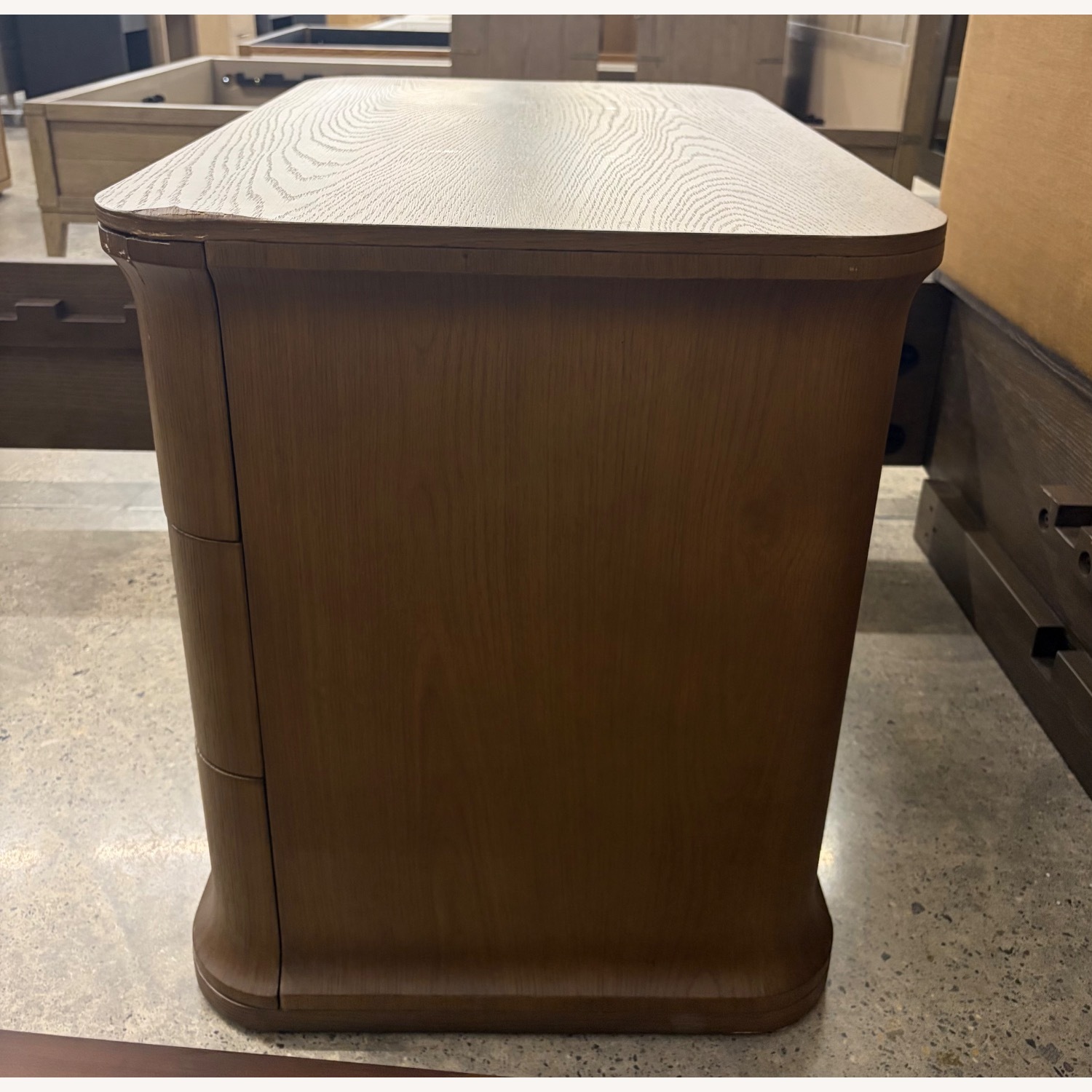 Restoration Hardware Baron Closed Nightstand - image-6