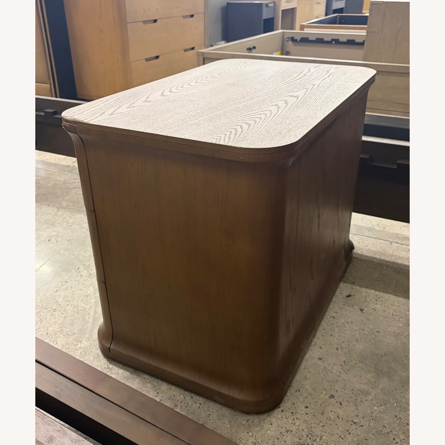 Restoration Hardware Baron Closed Nightstand - image-8