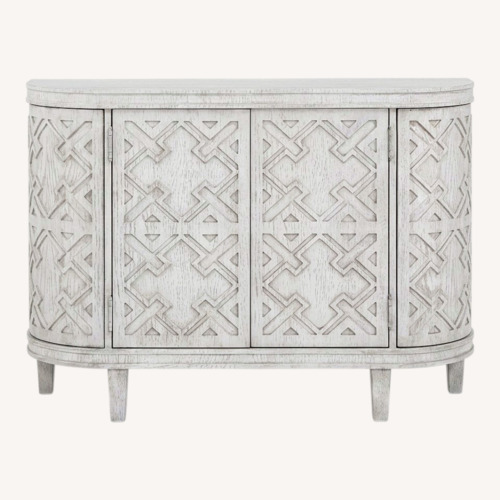 Used Nature Home Decor White Sideboard for sale on AptDeco