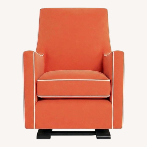 Used Monte Design Luca Orange Nursing Chair for sale on AptDeco