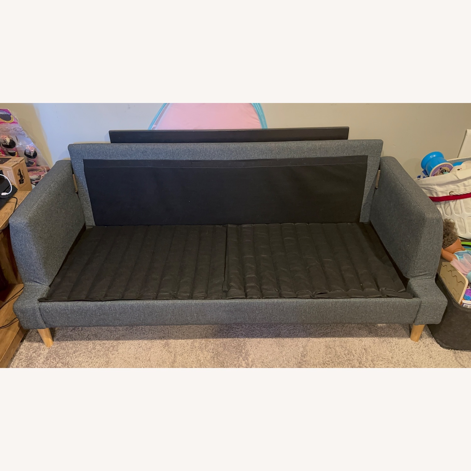 Gray Loveseat  - image-2