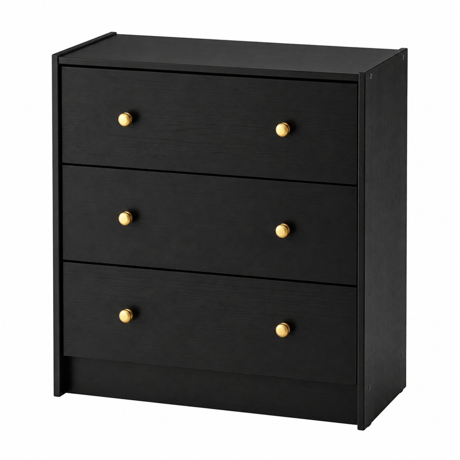 IKEA Rast Black Wood Dresser - image-4