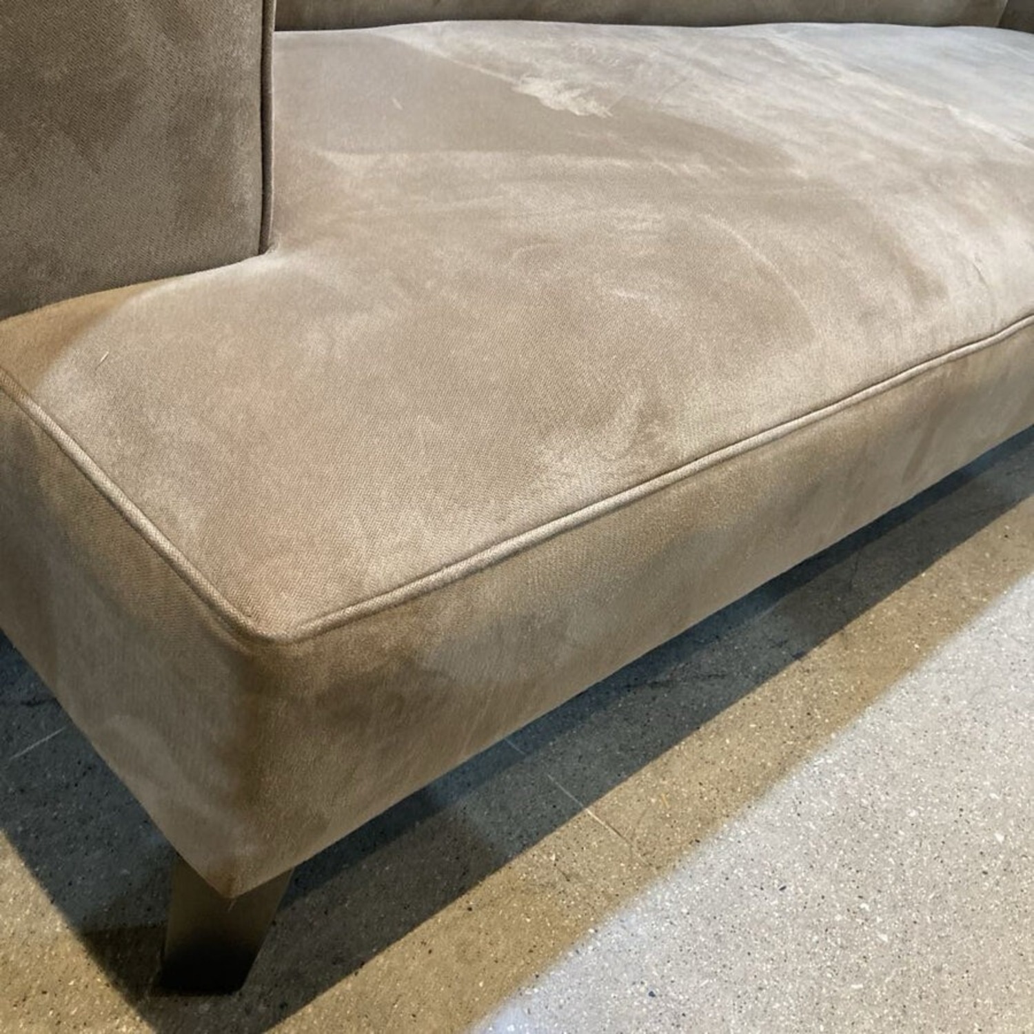 Room & Board Metro Style Bench Cushion Sofa - image-9