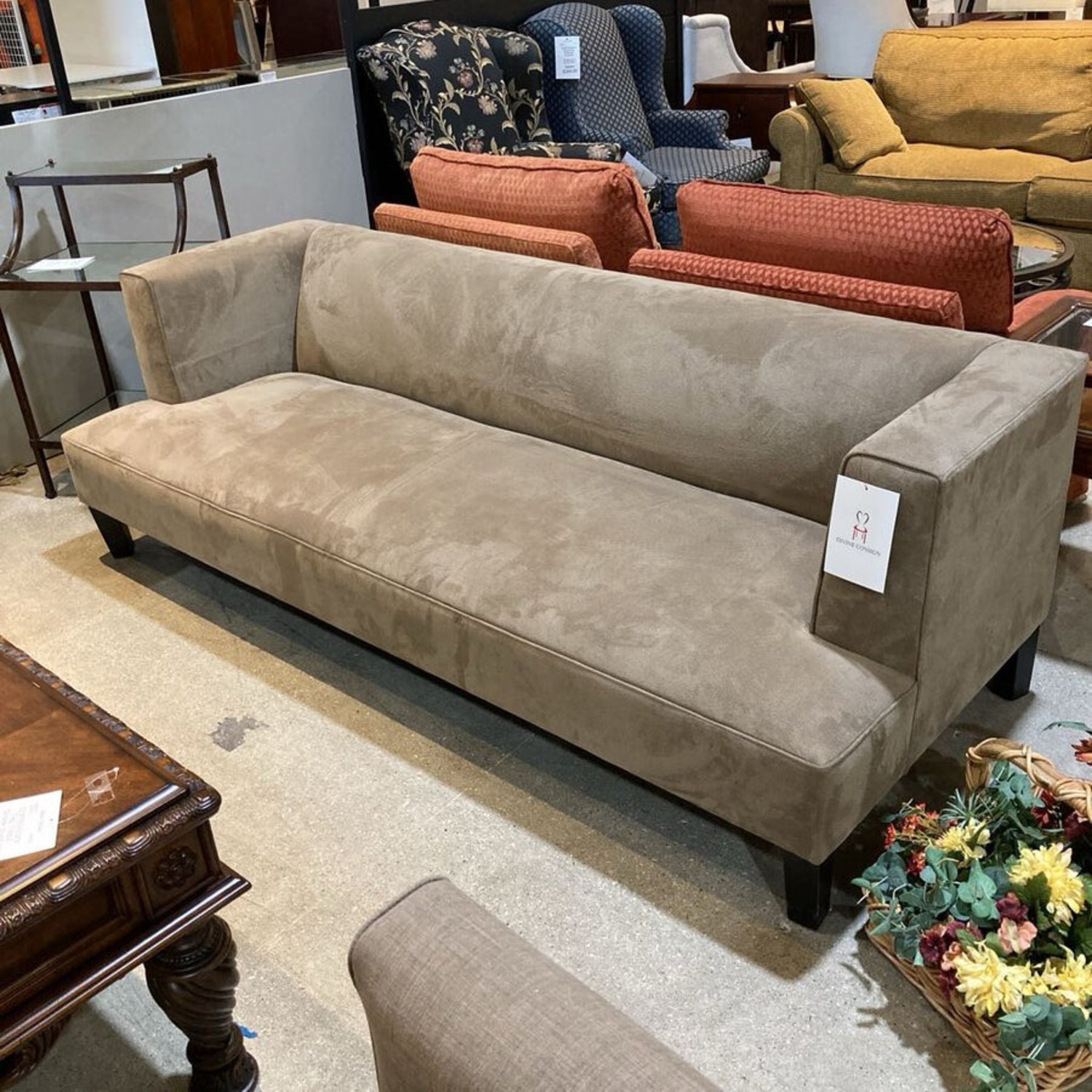 Room & Board Metro Style Bench Cushion Sofa - image-3