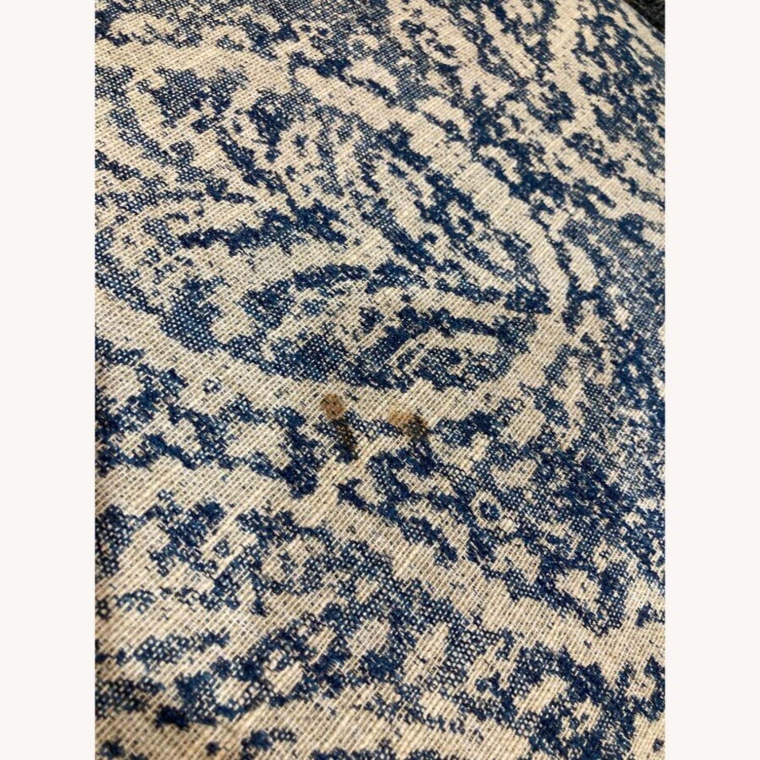 Modern High Wingback Paisley Pattern Chair - image-8