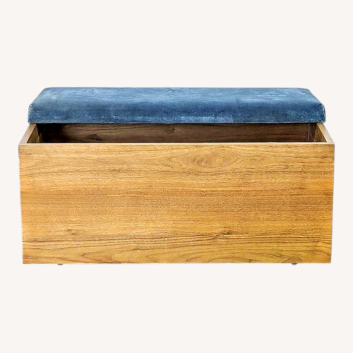 Used Storage Bench with Upholstered Top	 for sale on AptDeco