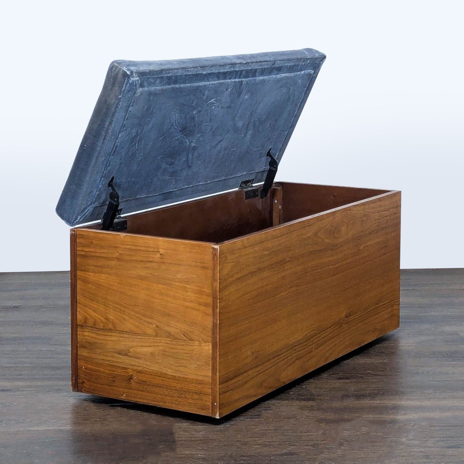 Storage Bench with Upholstered Top	 - image-7