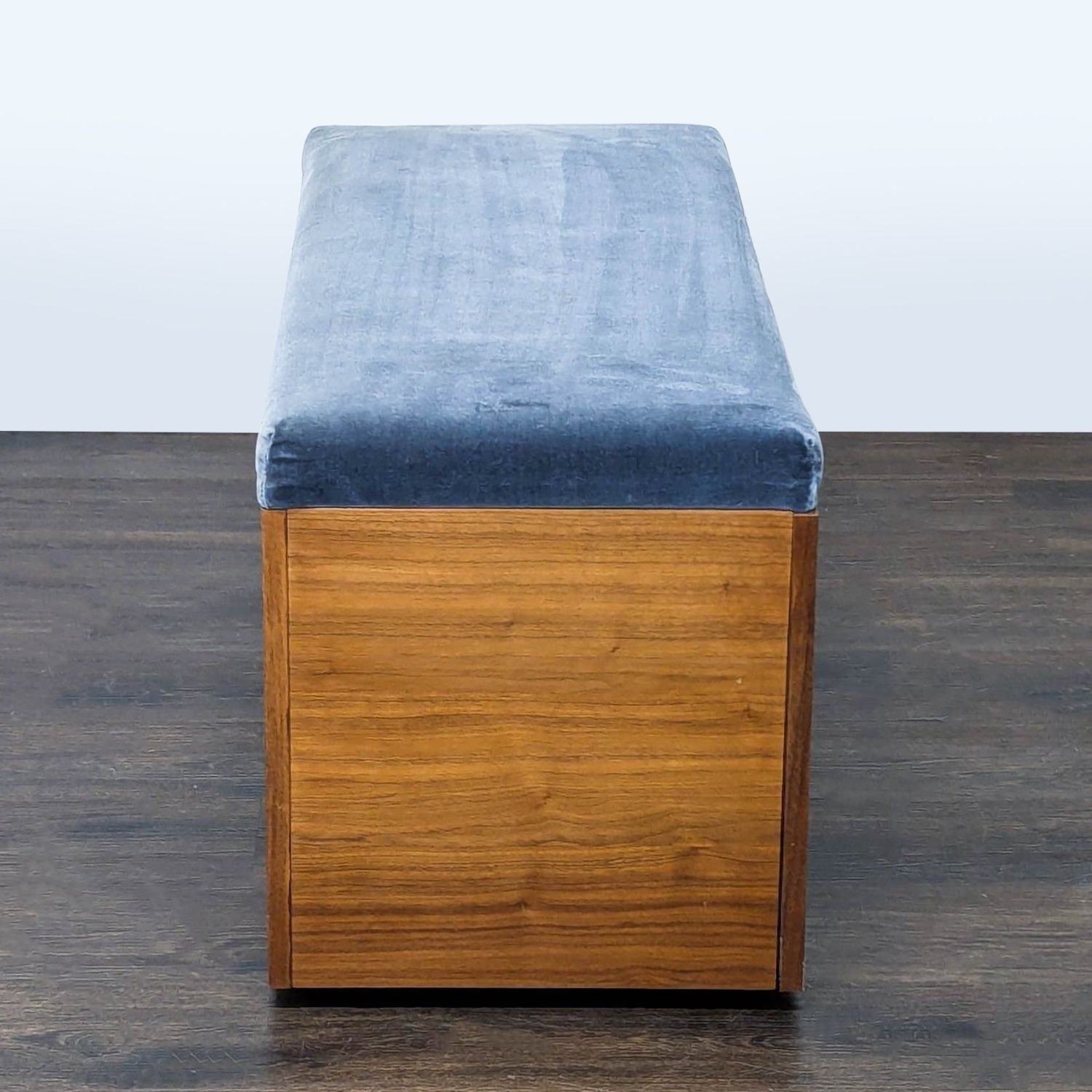 Storage Bench with Upholstered Top	 - image-4