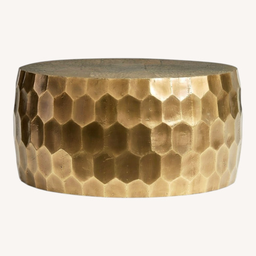 Used Pottery Barn Vince Coffee Table for sale on AptDeco