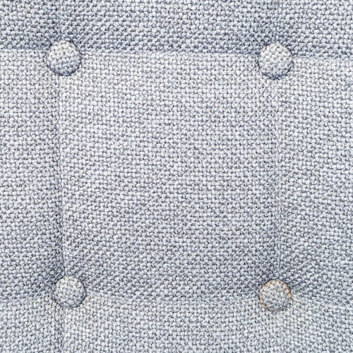 Used CB2 Button Tufted Dining Chair on a Metal Frame for sale on AptDeco