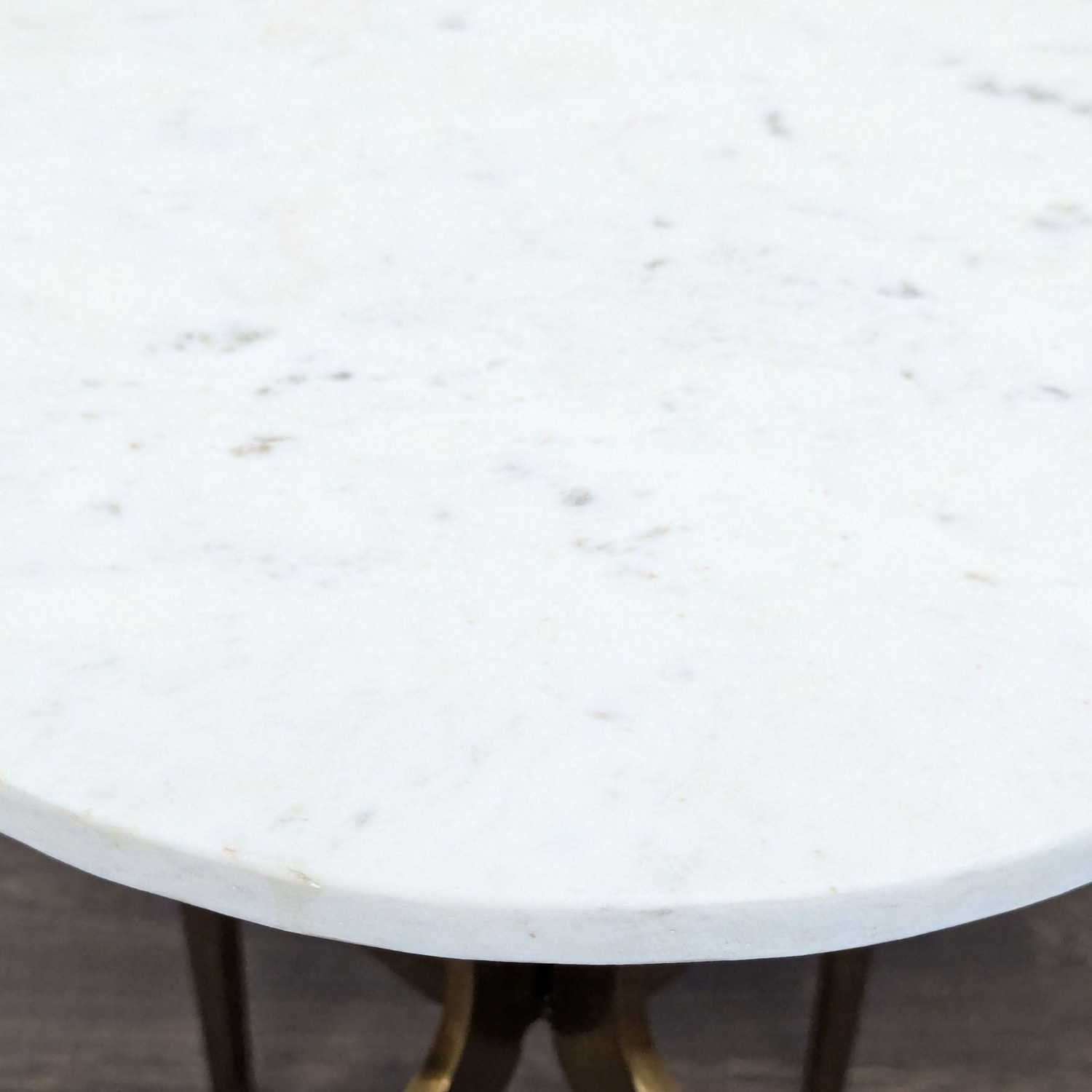 CB2 Dorset Marble Side Table - image-3