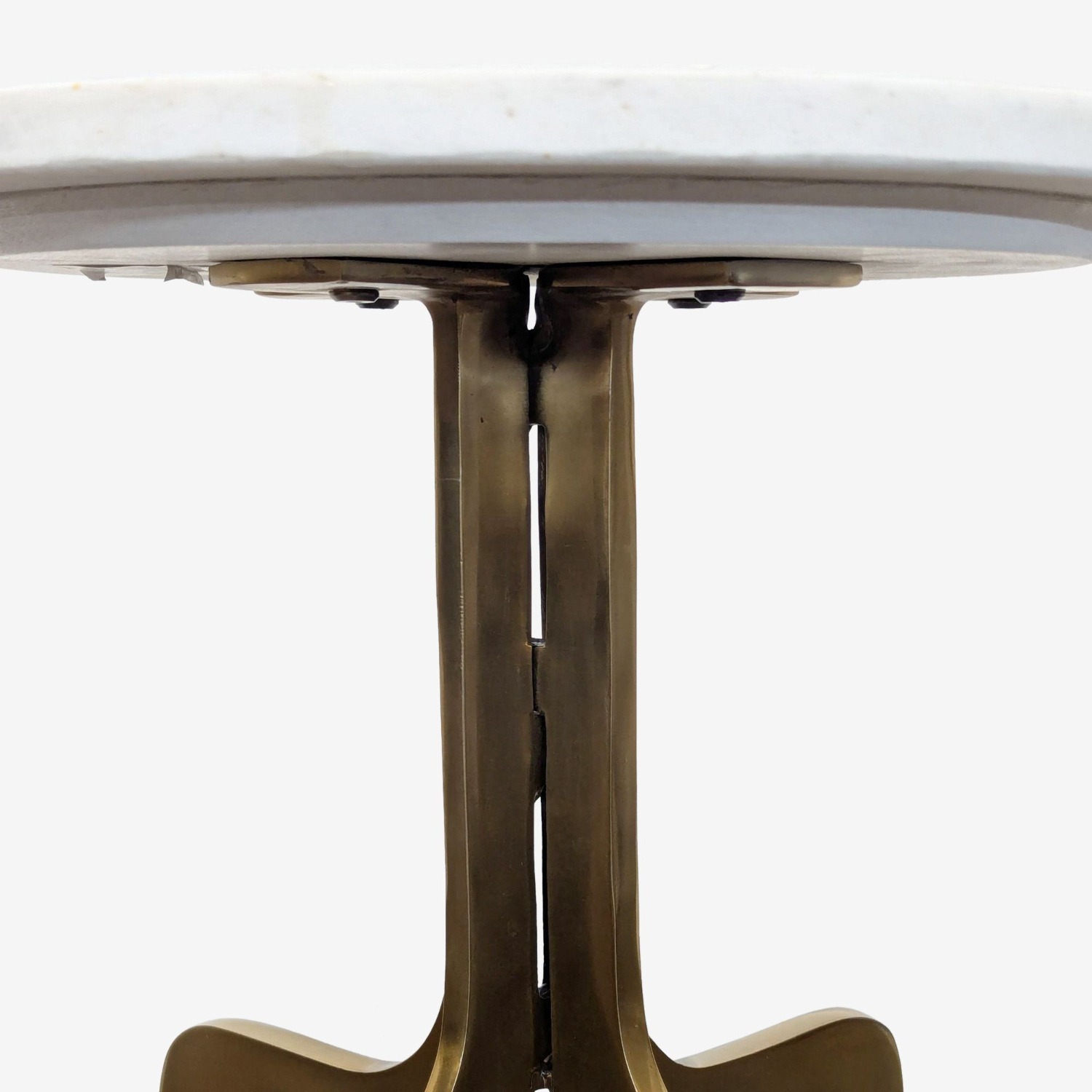 CB2 Dorset Marble Side Table - image-6